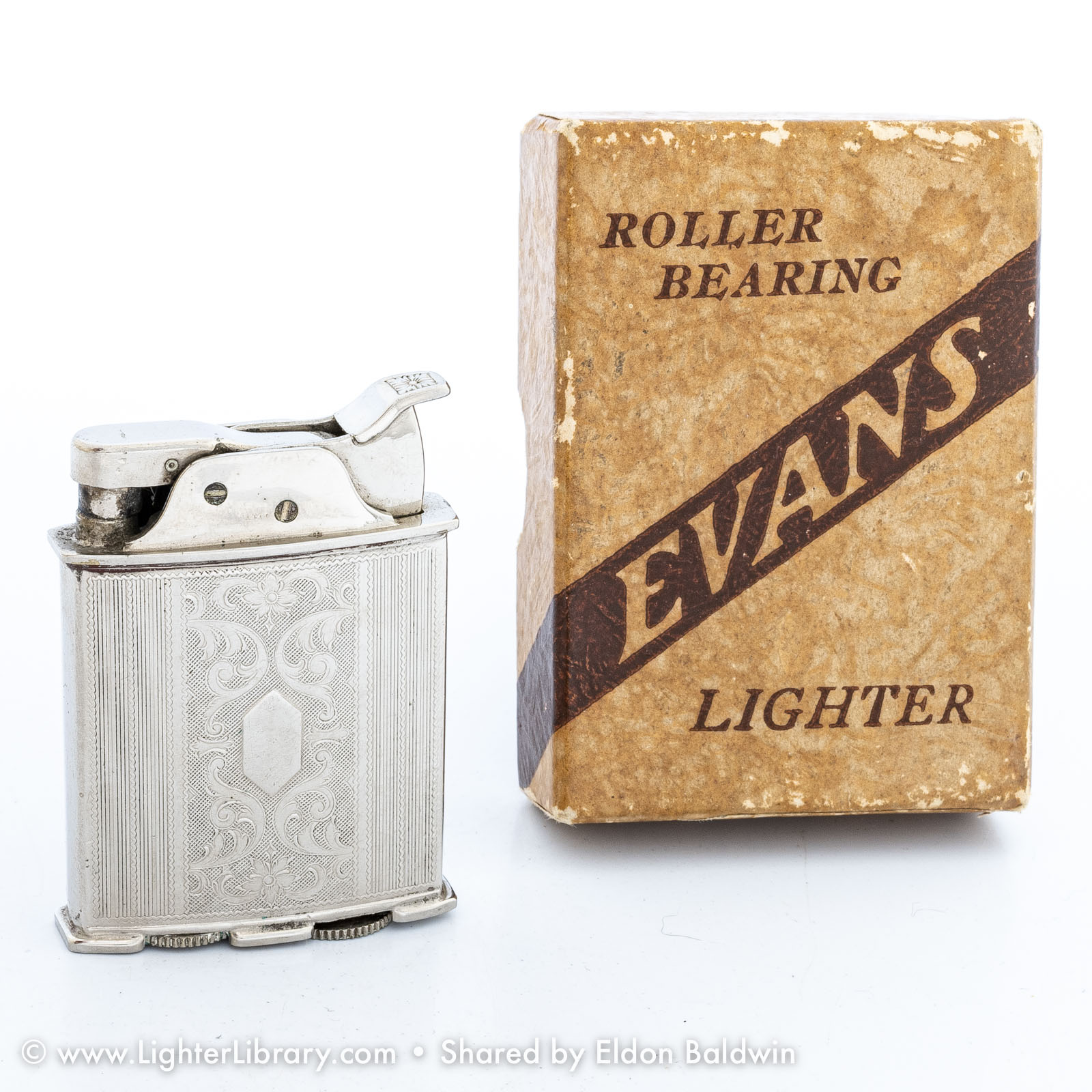 Sold at Auction: Vintage EVANS Cigarette Case & Lighter