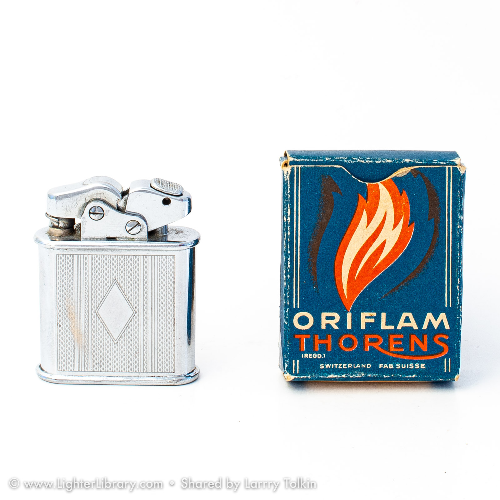 Thorens S.A. Oriflam lighters