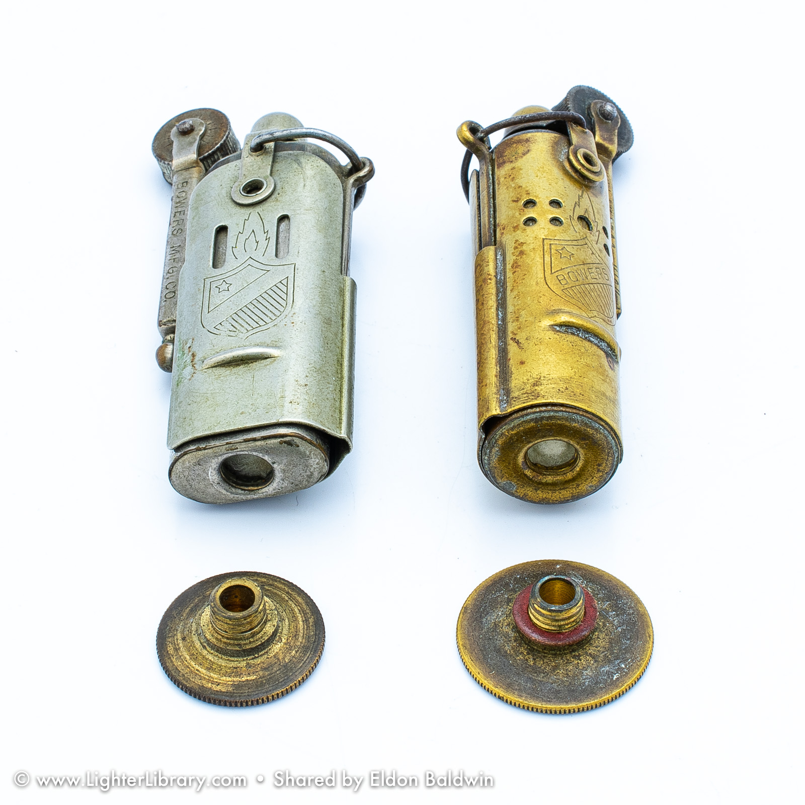 Bowers Lighter Co. Old Reliable Lighters