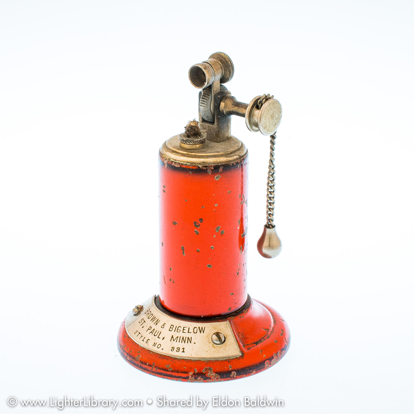 Brown & Bigelow SparkLite Desk Lighter (petrol)