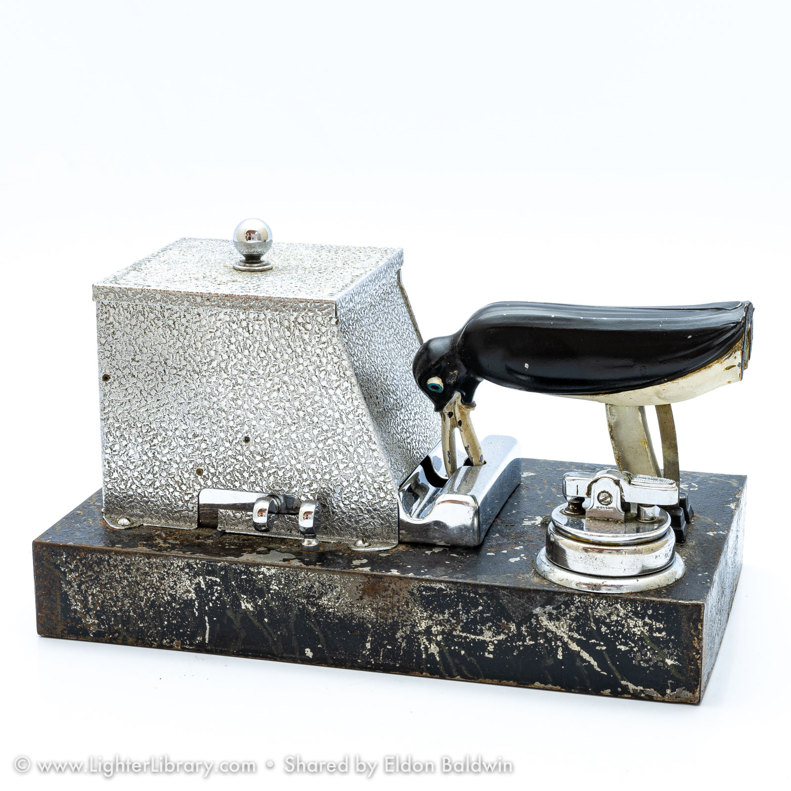 Ronson Art Metal Works - PIKACIG cigarette dispensers with