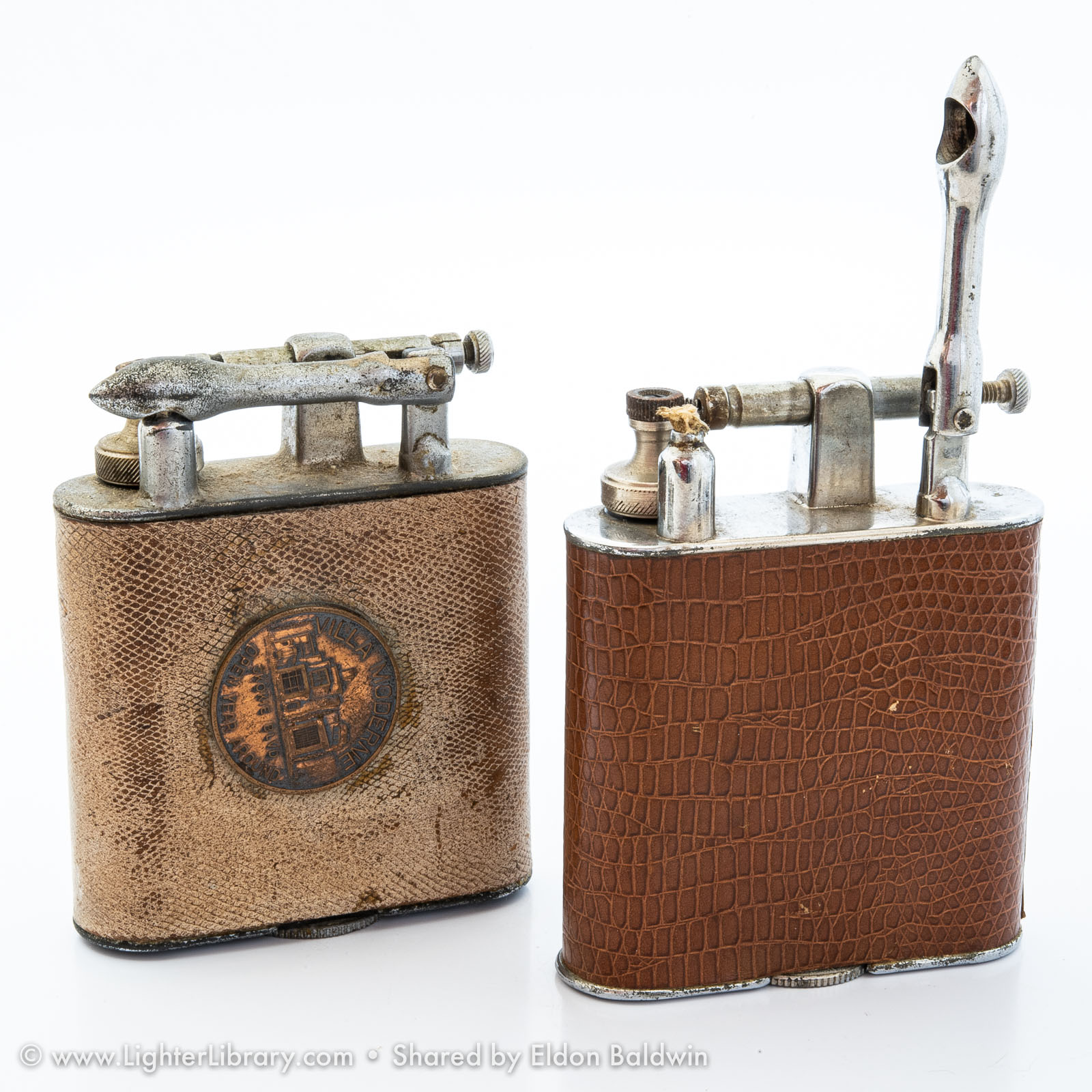 Fay Manufacturing Co. Elgin & Jumbo Table Lighters